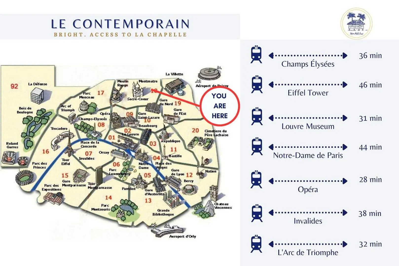 شقة Le Contemporain - Terrace & Near Montmartre باريس فرنسا